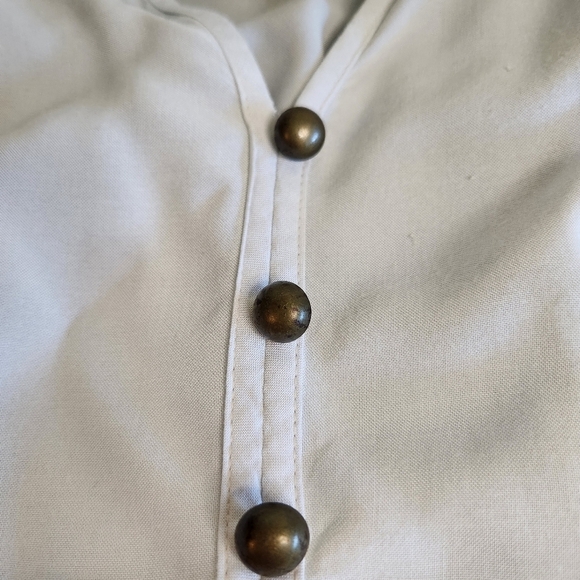 Avenue Women's Top Size 22/24 Blue  Gray Ombre. 3/4 Sleeve - Picture 6 of 7